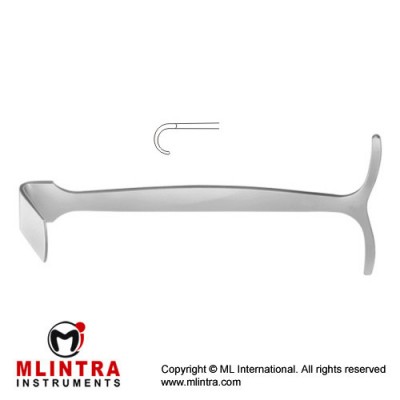 Smillie Retractor Stainless Steel, 14 cm - 5 1/2" Blade Size 52 x 13 mm Smillie Retractor Stainless Steel, 14 cm - 5 1/2" Blade Size 52 x 13 mm